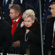 Federal judge Maryanne Trump Barry, sister of President Donald Trump, arrive to view the 58th Presidential Inauguration parade in Washington, Friday, Jan. 20, 2017.